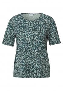 Рубашка CECIL, хаки/изумрудный/пастельно-зеленый