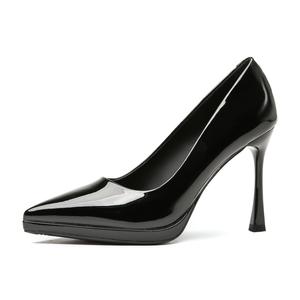 Женские туфли на тонком каблуке и высоком каблуке Varib, Black