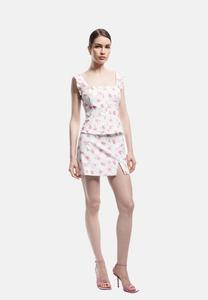 Юбка Koton FLORAL , Pink