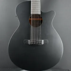 Акустическая гитара Ibanez AEG721BOT 7-струнная, черный матовый цвет #590