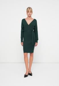 Платье Vero Moda VMHOLLYREM V NECK DRESS, Pine Grove/Dark Green