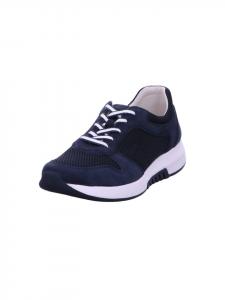 Gabor Удобные кроссовки на шнуровке синего цвета