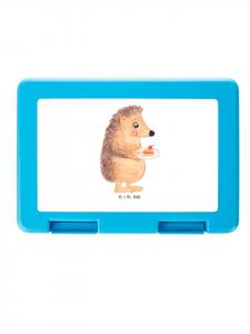 Mr. & Mrs. Panda Кусочек пирога в виде ежика из хлебницы, без слов, белым цветом