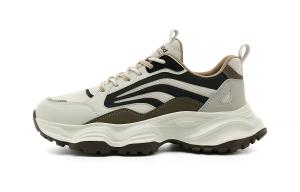 Кроссовки мужские толстые низкие Hla, зеленый