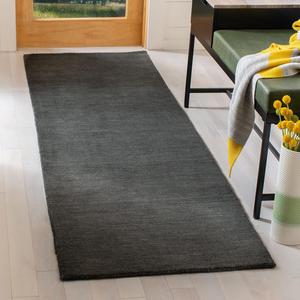 Ковер SAFAVIEH, 69 x 244 см, Himalaya Collection Runner, Charcoal, ручной работы из шерсти, идеально подходит для помещений с высокой проходимостью в гостиной, спальне (HIM311G)