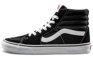 Кроссовки Sk8 Hi 'Black/Black/White' Vans, черно-белые