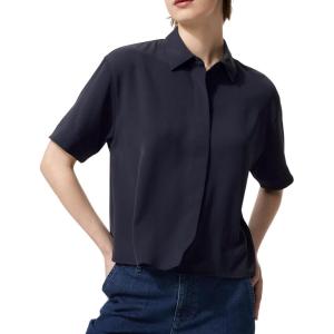 UNIQLO Рубашка Women's Navy Blue