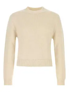 Свитер из смеси шерсти и альпаки JIL SANDER, нейтральный