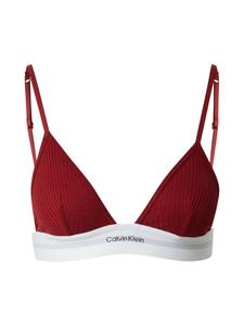 Calvin Klein Underwear Бюстгальтер Triangle в цвете Bordeaux