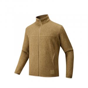 ANTA Мужская флисовая одежда коллекции Outdoor древний чай серый вереск, Ancient Tea Brown Heather Gray-3