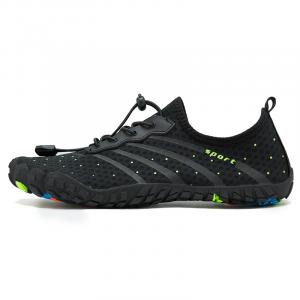 LONGDUIZHANG Устойчивые к скольжению, устойчивые к запаху, дышащие, быстросохнущие унисекс треккинговые ботинки для речных походов WY-S191 черные [Освежающая дышащая модель]