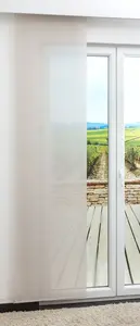 Раздвижная штора - Small Stripes, прозрачная, размер 245 см x 60 см Lysel