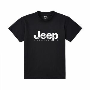 Футболка для детей Crew Neck Moderate Jeep, черный