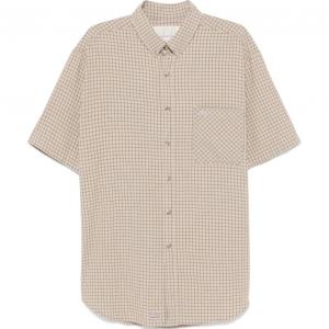 Рубашка в клетку ERL, almond бежевый