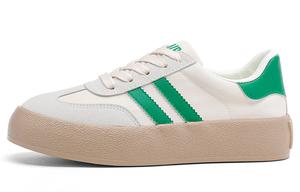 SEMIR Женские скейтерские кеды лоу-топ бело-зеленые, цвет White Green