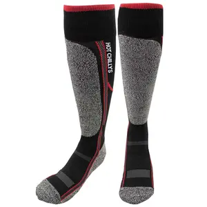 Детские носки Elite Heat Low Volume Hot Chillys, Black/Red