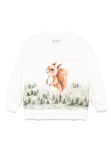 MC2 Saint Barth Kids толстовка Briony, белый