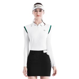 Футболка женская PGA, 101344-Темно-синий