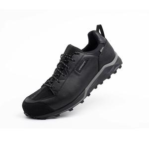 CRISPI Мужские черные кроссовки Attiva Cushioning, противоскользящие, износостойкие, водонепроницаемые, легкие, средней высоты, для походов