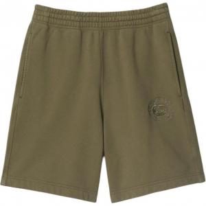 Футболка Equestrian Knight из хлопка Burberry, цвет грязный песок