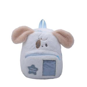 Плюшевый рюкзак обычный женский белый Bywhich, Белый котенок