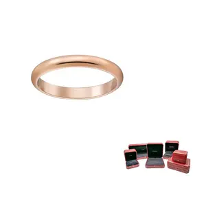 Cartier Кольца 1895 Series 18K Rose Gold Unisex