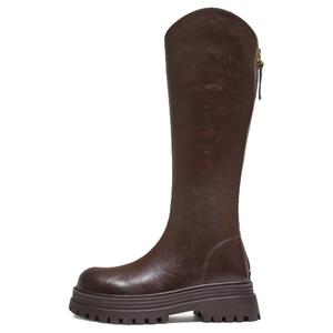 Сапоги до колена на высоком каблуке женские TATA, Black