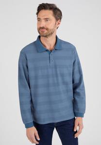 Поло Damart Polo shirt, Blue-Gray/Blue