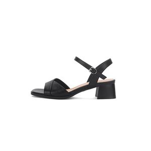 Женские сандалии на одной брезке 4,7 см DUSTO, бежевые