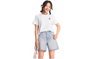 Lee Женские джинсовые шорты светло-голубые