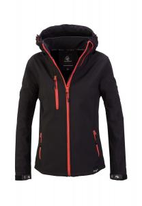 Куртка софтшелл, куртка стандартного кроя Rock Creek, цвет Schwarz Meliert