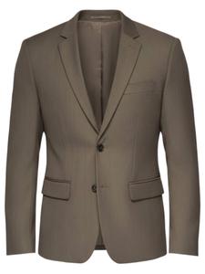 Ombre Повседневный блейзер 'OM-BLZB-0135' в оливковом цвете