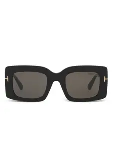 Солнцезащитные очки в квадратной оправе TOM FORD Eyewear, черный