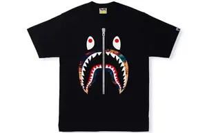 Футболка Shark Series для мужчин A Bathing Ape, белый