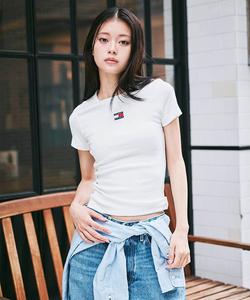 Футболка Slim Badge Rib