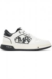 Amiri Белые и черные классические низкие кроссовки