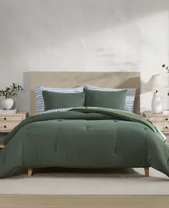 Комплект постельного белья из жаккардовой синели с узором «елочка» Nautica