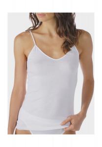 Майка Noblesse, однотонная, женская mey, белый