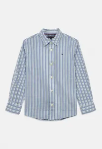 Праздничная рубашка в полоску в стиле оксфорд, стандартного кроя. Tommy Hilfiger, Majesty Blue