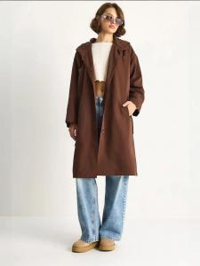 Bianco Lucci Куртка для межсезонья в коричневом цвете