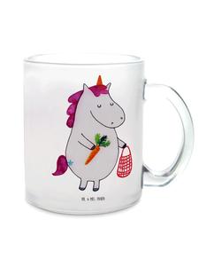 Веганская кружка-единорог без слогана, прозрачная Mr. & Mrs. Panda