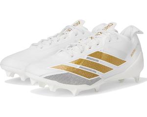 Кроссовки adidas Adizero Electric Football Cleats, цвет White/Gold Metallic/White