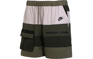 Повседневные шорты мужские зеленые Nike, зеленый