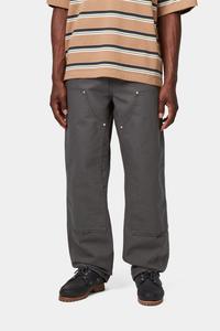 Брюки Double Knee из органического канваса Dearborn (100% хлопок) Carhartt, серый