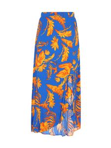 Юбка длиной до колена IZIA, цвет blue yellow