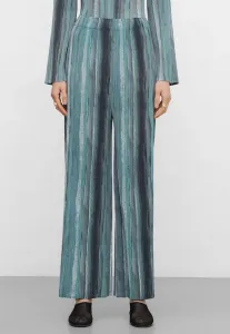 Брюки из жатой ткани с принтом Adolfo Dominguez, Multicolor