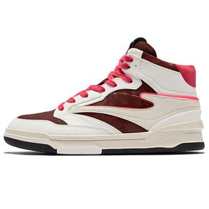 Erke Пары, устойчивые к истиранию и скольжению, высокие женские кроссовки, цвет «сладкий виноград», микрокристаллический белый