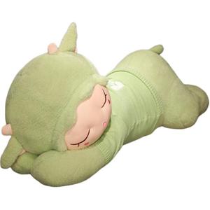 Sweater Cute Sheep Dolls Plush Doll 80cm Height JINXIANGHE, зеленый