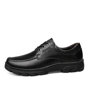 Мужские повседневные туфли LAORENTOU низкие черно-коричневые