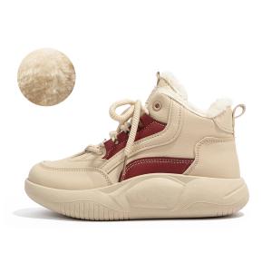 Высокие повседневные туфли для женщин RENBEN, Red